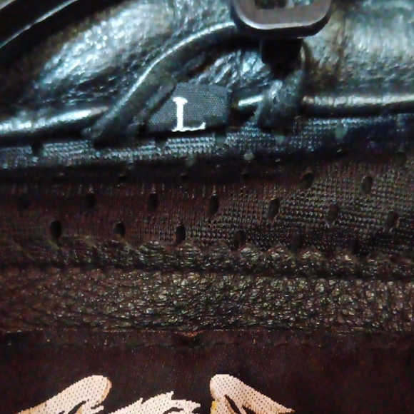 Harley-Davidson Black and Red Leather Bomber Jacket - Picture 4 of 11